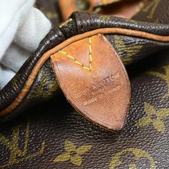 LOUIS VUITTON Speedy 30 Travel Hand Bag Monogram Leather Brown - Picture 5 of 16